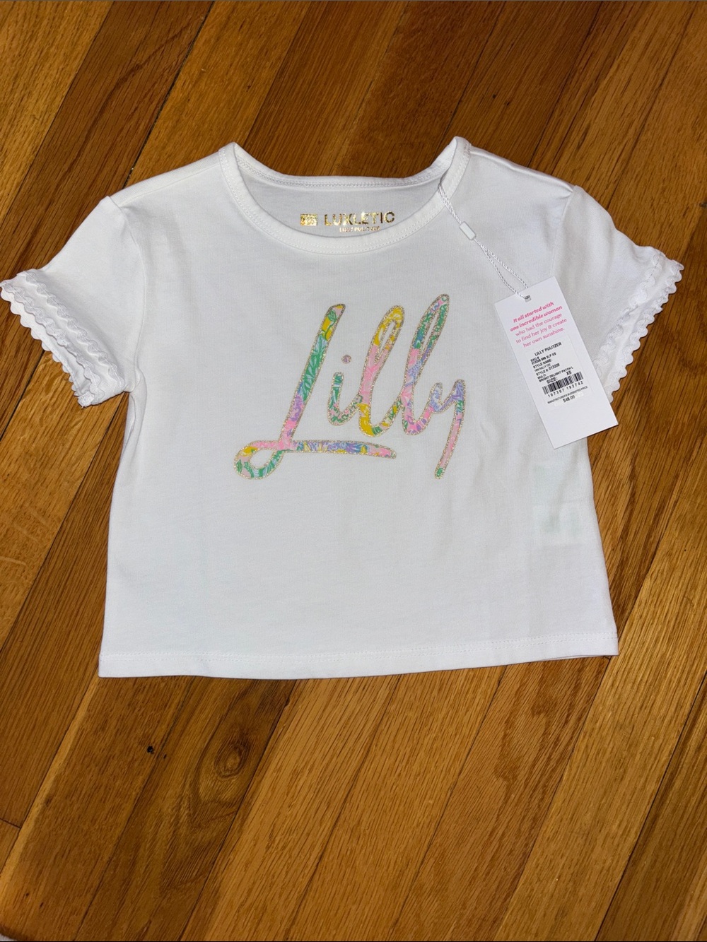 Lilly Pulitzer Girls XS Graphic T Shirt NWT